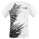 Resident Evil Village - Wings Männer T-Shirt weiß L 100% Baumwolle...