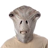 PartyHop Alien Maske Gruselige Latex Realistische Kopfmasken Kostüm...
