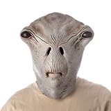 PartyHop Alien Maske Gruselige Latex Realistische Kopfmasken Kostüm...