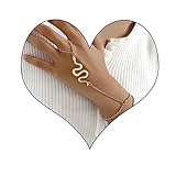Yienate Gold Schlange Armband Sklavenarmband Persönlichkeit Medusa...