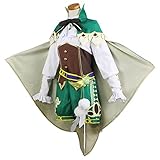 PUYYDS Genshin Impact Venti Cosplay Uniform Perücke Schuhe Cosplay...