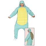 Amakando Lustiges Kostüm Schildkröte für Damen & Herren/Hellblau L...