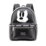 KARACTERMANIA 2235 Mickey Mouse Fashion Rucksack Angry, Schwarz