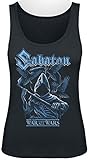 Sabaton Reaper Frauen Tank-Top schwarz S 100% Baumwolle (organisch)...