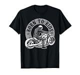 Born To Ride Biker Motorrad Motorradfahrer Geschenk T-Shirt