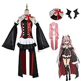 CaoXunX Seraph of The End Anime Krul Cosplay Kostüm Damen Halloween...