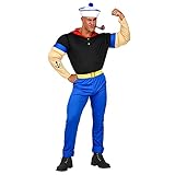 Widmann - Kostüm Starker Seemann, Shirt mit Muskelarmen, Hose mit...