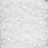 DEKOSCHNEE FEIN. 1 Liter. Kunststoff Schneeflocken Deko Schnee...