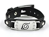 CoolChange Naruto PU-Leder Armband mit Kleiner Stirnplatte aus Metall
