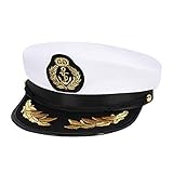 Thursday April Kapitänsmütze Matrosenmütze Kapitäns-mütze Herren...