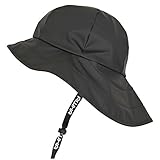 AWHA Südwester Regenhut schwarz/Unisex - wasserdichte Mütze mit...