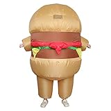 Geerypsy Burger Kostüme Aufblasbare Hamburger Kostüm Erwachsene...