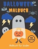Halloween Malbuch Für Kinder: Süße Halloween-Designs Für...