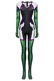 Panjue Superheroine Walters Overall Outfits Halloween Karneval Suit...