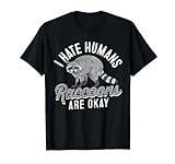 Waschbär Geschenk für Raccoon Mapache Marder T-Shirt