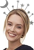 Amosfun Stern Mond Stirnband Geburtstagsfeier Haarband Glitzer...