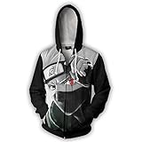 通用 Herren Damen Uchiha Itachi Sasuke Akatsuki Zipper Hoodie Anime...