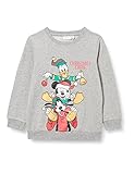 NAME IT Boy's NMMOZIAS Mickey Sweat BRU WDI Sweatshirt, Grey Melange,...