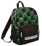 Minecraft Rucksack Kinder Erwachsene Creeper Gamer Schultasche Gaming...