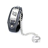 HMOOY Naruto Armband, Cartoon Naruto Ring Shippuden Blattdorf Armband...