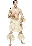 Smiffys Karneval Herren Kostüm Zulu Krieger Ureinwohner Afrika...