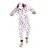 Guturris Erwachsene Tier Cosplay Kostüm Erwachsene Pyjamas Dalmatiner...
