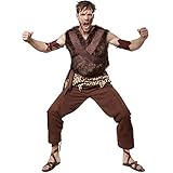 dressforfun 900575 - Herrenkostüm Steinzeit Clanchef, Cooles...