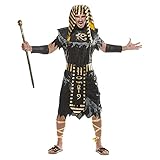 Snailify Pharao Kostüm Herren Eyptian Kostüm Ägypter Kleid...