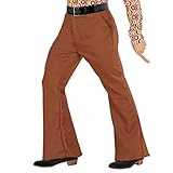 Widmann - Hose 70er Jahre Groovy Style, Karneval, Mottoparty