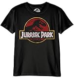 Jurassic Park Jungen Bojupamts001 T-Shirt, Noir, 10Y