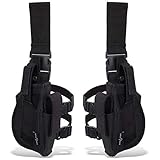 Black Snake® Tiefziehholster Set rechtes + linkes Beinholster -...