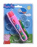 Simba 109262386 - Peppa Pig Light Projector, projiziert Bilder, 6...