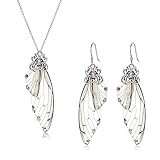 Clearine Schmuckset mit Schmetterling Flügeln Simulation Insekten...