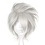 CoolChange Cosplay Perücke von Kakashi Hatake | Weiß