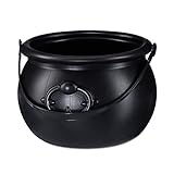 Relaxdays 10024288 Hexenkessel, Dekokessel für Süßigkeiten,...