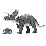 SainSmart Jr. Fernbedienung Dinosaurier Spielzeug, Triceratops Roboter...