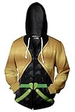icewalker Dio Brando Cosplay Kapuzenpullover 3D Hoodie Kostüm Unisex...