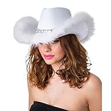 Wicked Costumes Texanischer Cowboy-Hut für Erwachsene, Kostüm- und...