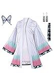 Demon Slayer Kimono Kochou Shinobu Cosplay Kostüm Frauen Anime...