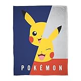 Pokemon Decke Kuscheldecke 160x200 cm · Coral Fleece-Decke Pikachu...