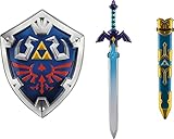 Uni que Kostüm Legend of Zelda Link Schild 48 cm + Schwert und...