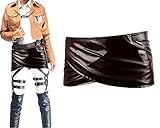 SANXDI AOT Cosplay Lederrock Cosplay Schürze Cosplay Kostüm Anime...