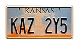 Winchester Impala | KAZ 2Y5 | Metal Stamped License Plate