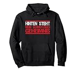 Lustiges Hinten steht auch was - Hinten steht auch wat Pullover Hoodie