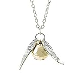 Legitta Euidditch Fliegend Snitch Gold kette mit Goldener Schnatz...