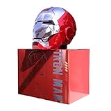 MXXYM Iron Man Helm 1: 1,MK5 Tragbarer Elektrisches Öffnen und...