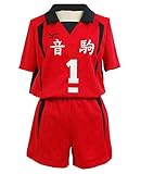 Anime Haikyuu Nekoma High School Uniform, Volleyball Team Jersey Kuroo...