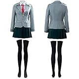 My Hero Academia Cosplay Kostüm Ochaco Uraraka Asui Tsuyu Blazer...