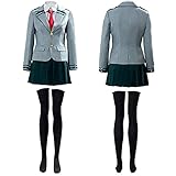 My Hero Academia Cosplay Kostüm Ochaco Uraraka Asui Tsuyu Blazer...