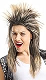 Balinco 80er Tina Rockstar Perücke Perücke schwarz & blond - das...